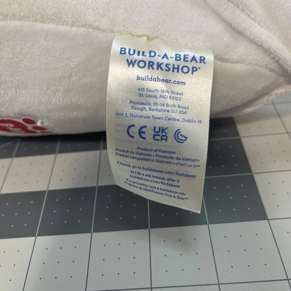 Build A Bear BAB Nightmare Before Christmas‎ ZERO Dog Plush Stuffed Animal READ